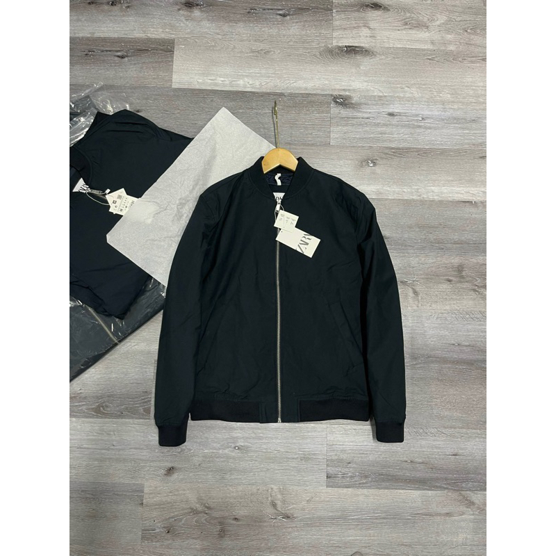 Áo khoác nam jacket Za.ra dư xịn mầu đen