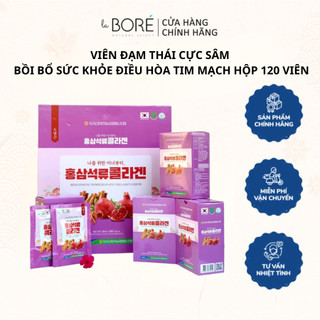 Nước hồng sâm collagen lựu Labore Hàn Quốc cải thiện độ đàn hồi cho da 50ml x 30 gói