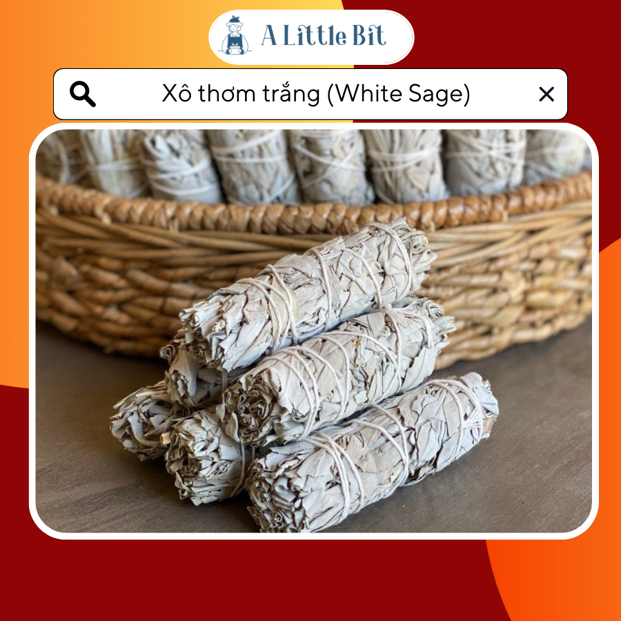 White Sage - Xô thơm trắng thanh tẩy không khí - A Little Bit