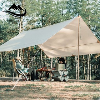 Tấm tăng lều tank Bạt che nắng chống mưa bạt lót cắm trại dày 4*2.92m lích  Lán che nắng hình vuông