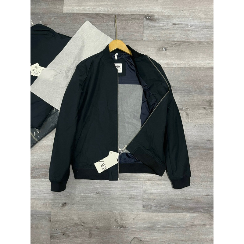 Áo khoác nam jacket Za.ra dư xịn mầu đen