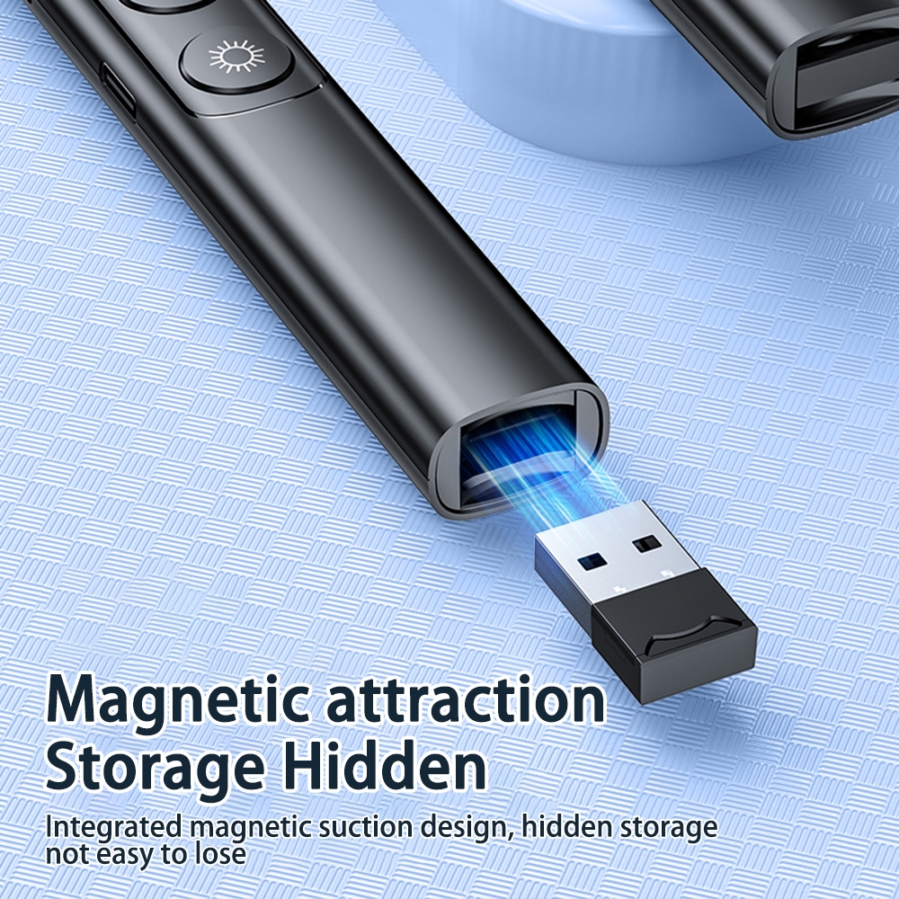 Bút thuyết trình không dây Bút thuyết trình không dây điều khiển USB từ xa con trỏ la-ze trình bày từ xa chuyển
