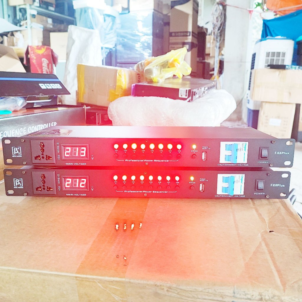 Quản lý nguồn FX 8 FX8 PLUS - DBX 55 plus chia nguồn dbx 55plus