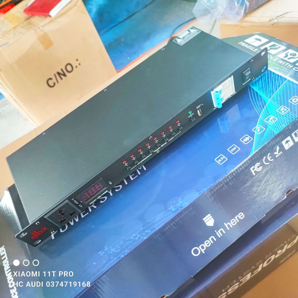 Quản lý nguồn FX 8 FX8 PLUS - DBX 55 plus chia nguồn dbx 55plus