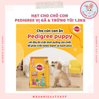 Thức ăn chó con Pedigree vị gà & trứng túi 1.3kg
