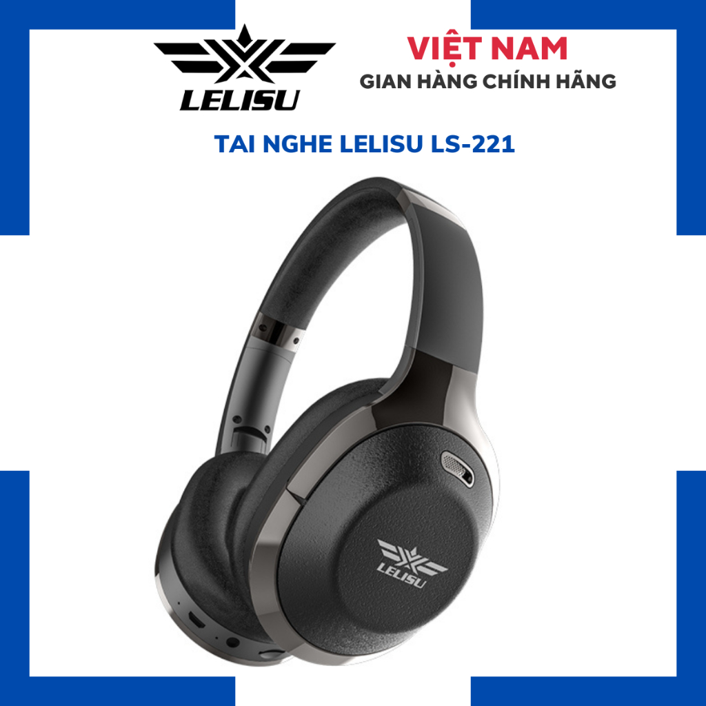 Thanh Lý Tai Nghe Chụp Tai Chống Ồn Lelisu LS-221 Âm Bass Mạnh Mẽ, Tích Hợp Mic Đàm Thoại Hàng Like New | BigBuy360 - bigbuy360.vn