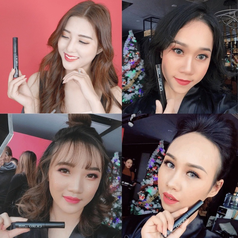 Mascara Hàn Quốc CICIRO chống nước lâu phai Làm Dày Dài Mi Chuyên Dụng Cho Makeup 10g