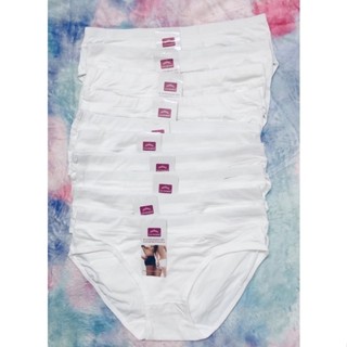 Set 10 Quần lót nữ màu trắng cho học sinh  giáo viên mặc áo dài chất cotton mềm mịn thoáng mát