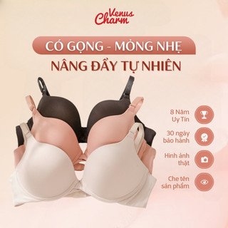 Áo lót có gọng trơn basic đệm mỏng 1,5cm Venus Charm Etam 0110