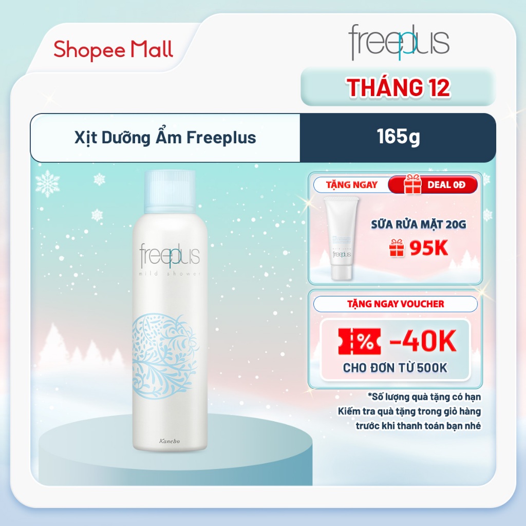 Xịt Dưỡng Ẩm Freeplus 165g