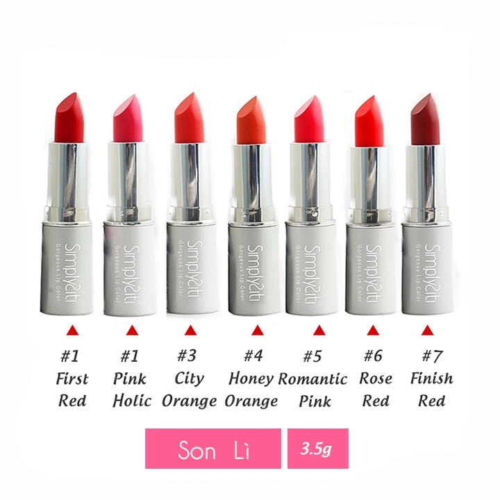 Thanh lý son lỗi, tì vết do vận chuyn - Son Lì Dưỡng Môi The Rucy Simplysiti Tintlipstick (3.5g)