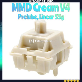 Mmd cream v4 pom linear switch công tắc bàn phím cơ mitoby studio