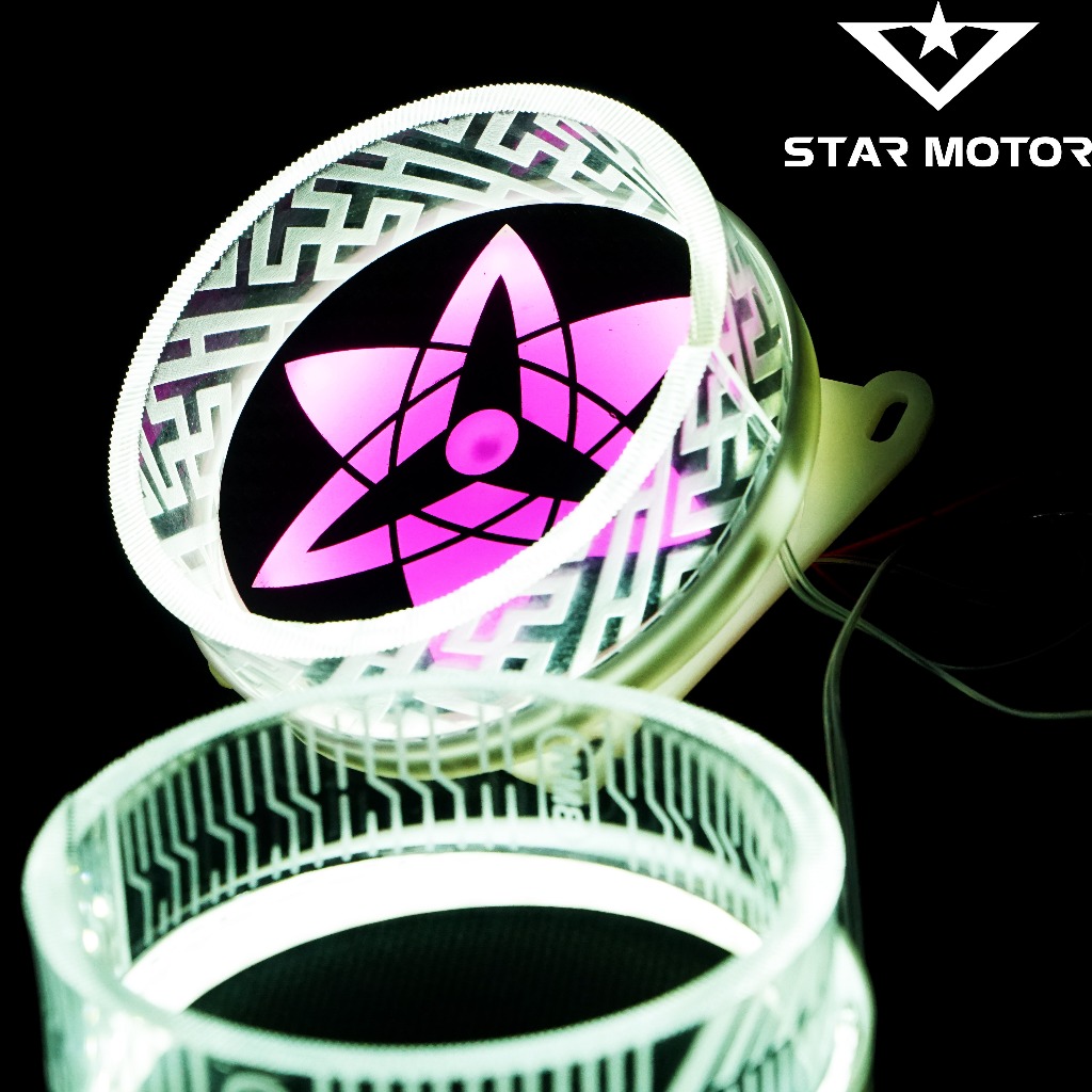 Vòng 3D kèm mặt Sharingan trang trí Demi dành cho SH, AB, Exciter, Vario