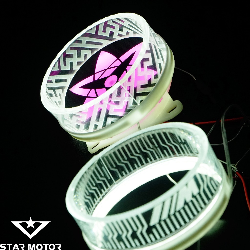 Vòng 3D kèm mặt Sharingan trang trí Demi dành cho SH, AB, Exciter, Vario