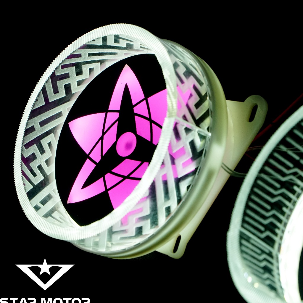 Vòng 3D kèm mặt Sharingan trang trí Demi dành cho SH, AB, Exciter, Vario