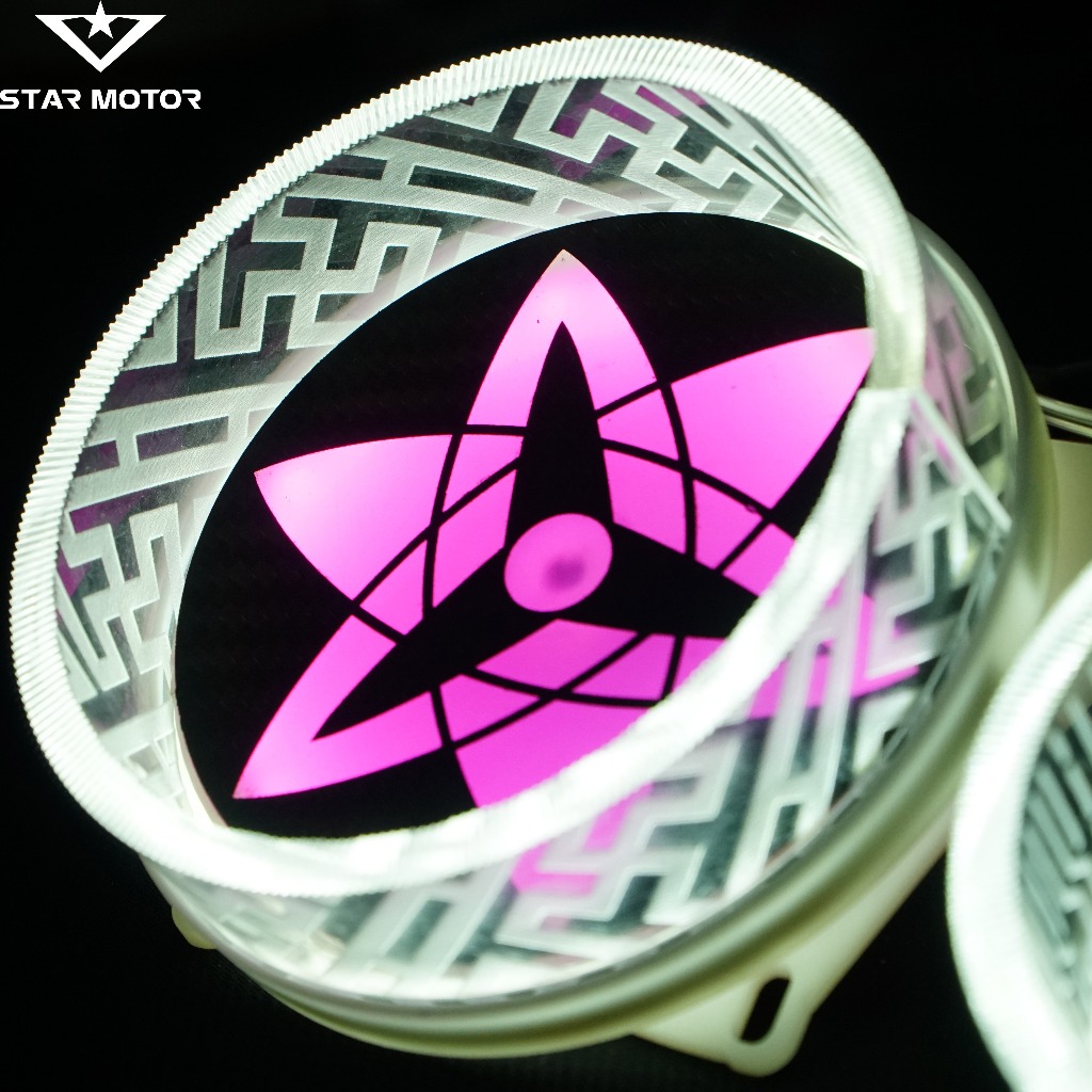 Vòng 3D kèm mặt Sharingan trang trí Demi dành cho SH, AB, Exciter, Vario