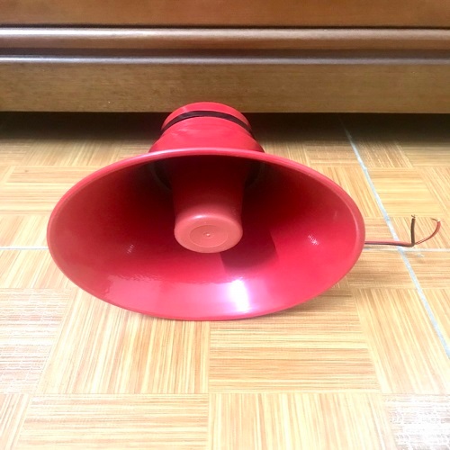 LOA PHÓNG THANH BÁT NHÔM 30W CHUYÊN BẪY CHIM ĐÊM LOẠI TỐT - LOA BÁN HÀNG RONG