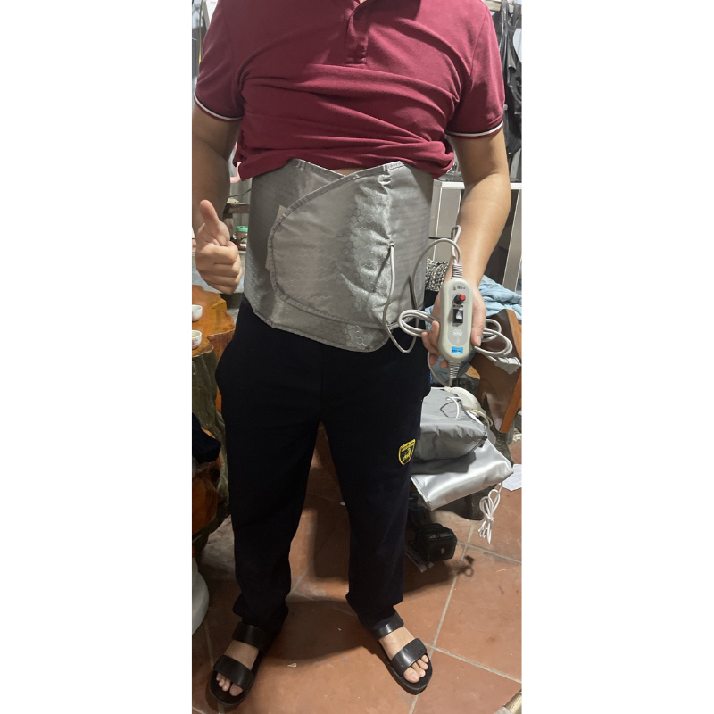 Đai quấn nóng giảm béo  ,Đai giảm béo massage 3 cấp độ