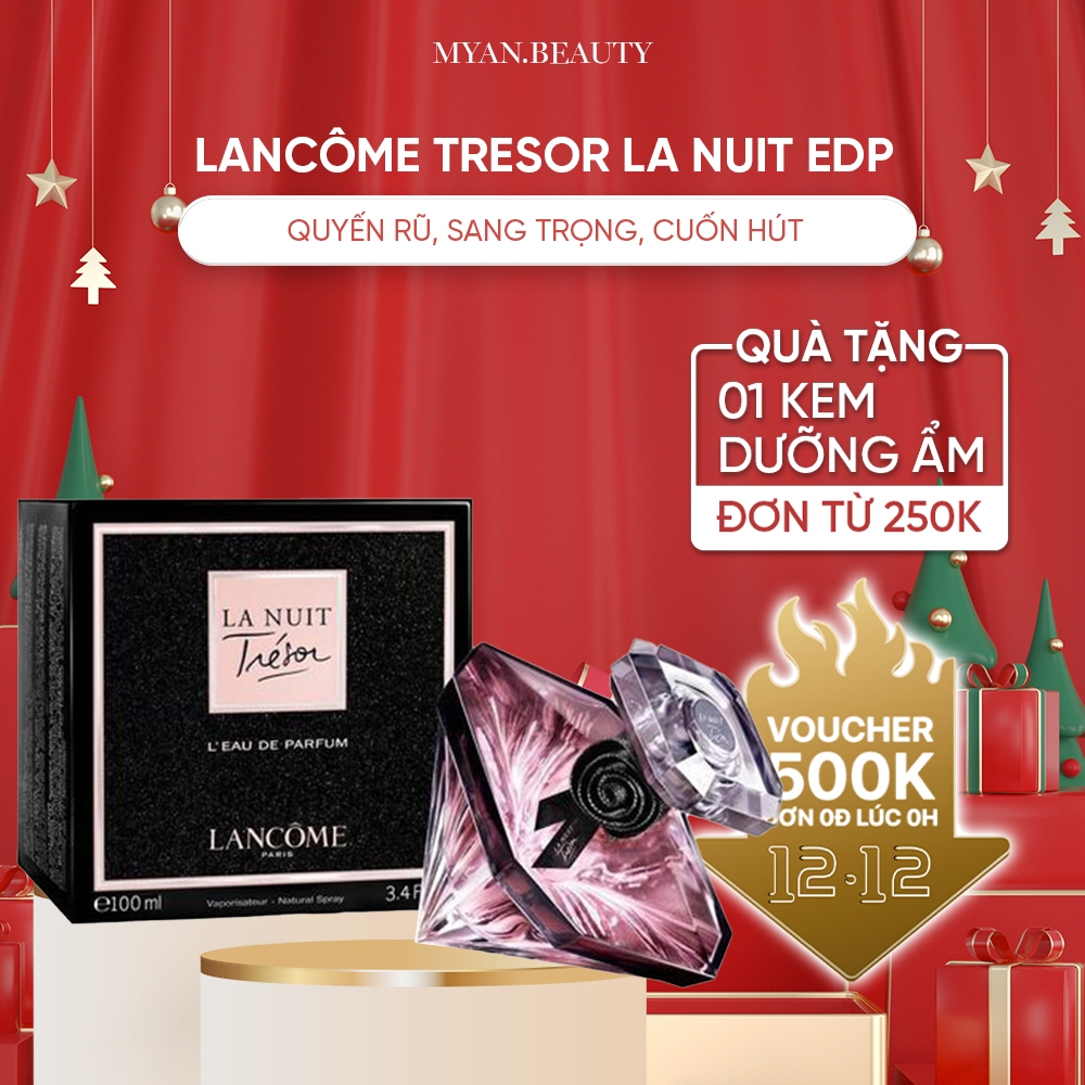 Nước Hoa Nữ La Nuit Tresor Nồng Độ EDP Dung Tích 75ml, Dầu Thơm Nữ Tính, Quyến Rũ, Gợi Cảm - Myan.Beauty