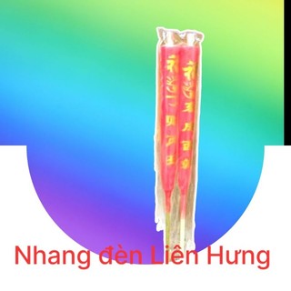 2 cây đèn cầy gió nhỏ 25cm-30cm