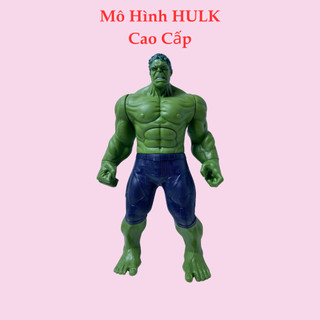Mô Hình Hulk Mô Hình Khổng Lồ Xanh Nhựa Đặc Cao 30cm Loại Lớn Có Đèn Led Đỏ Và Phát Nhạc Cực Ngầu