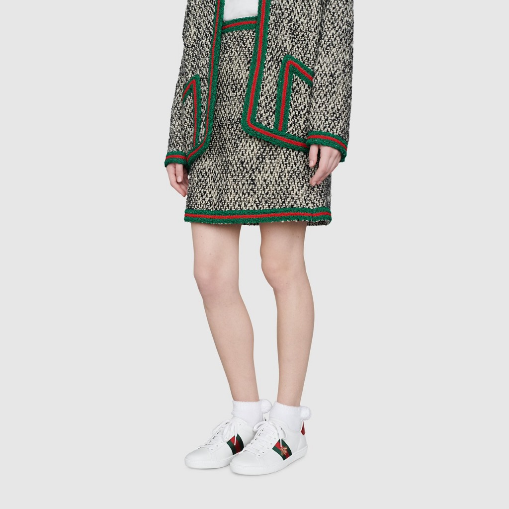 Giày Thể Thao Gucci Ong Cao Cấp Full Size Nam Nữ, GC Xanh Đỏ Thêu Họa Tiết 36-43