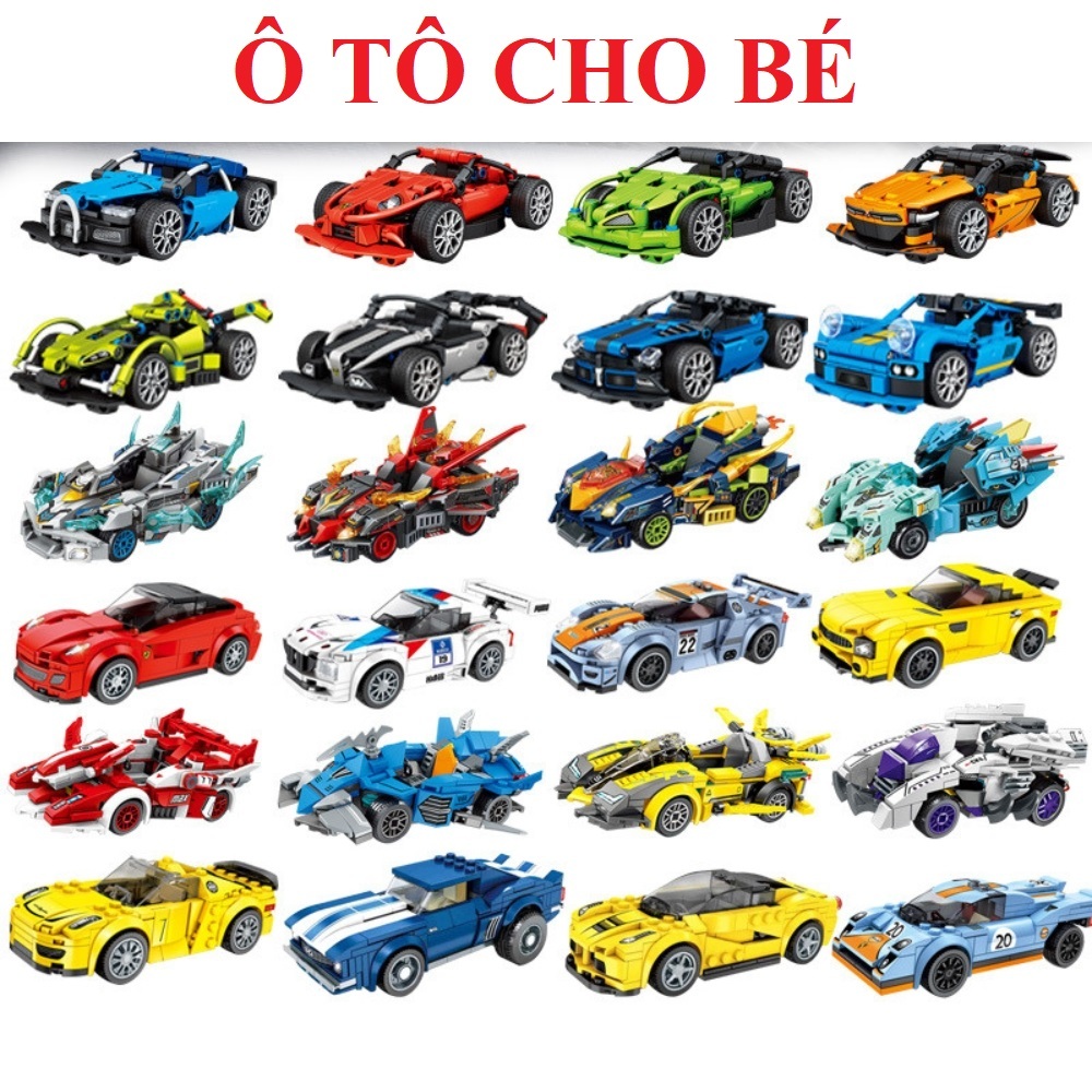 Xe ô tô đồ chơi mô hình xe ô tô mini cho bé chạy đà cót nhiều loại chất liệu cao cấp siêu bền chịu va đập