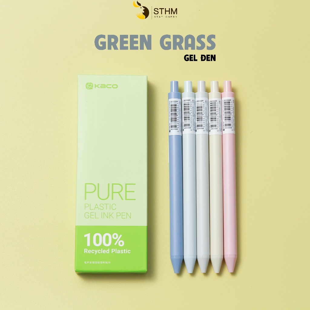 - Bút Kaco nhiều màu - hộp 5 cây 5 màu - Viết tiêu đề, vẽ hình học, đồ thị, trang trí sổ tay