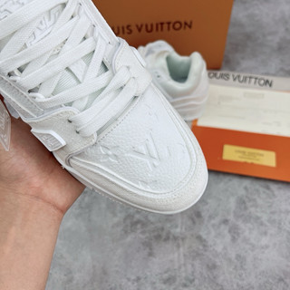 Giày Thể Thao LV Full Trắng (Full Box + Phụ Kiện + Kèm Tất)