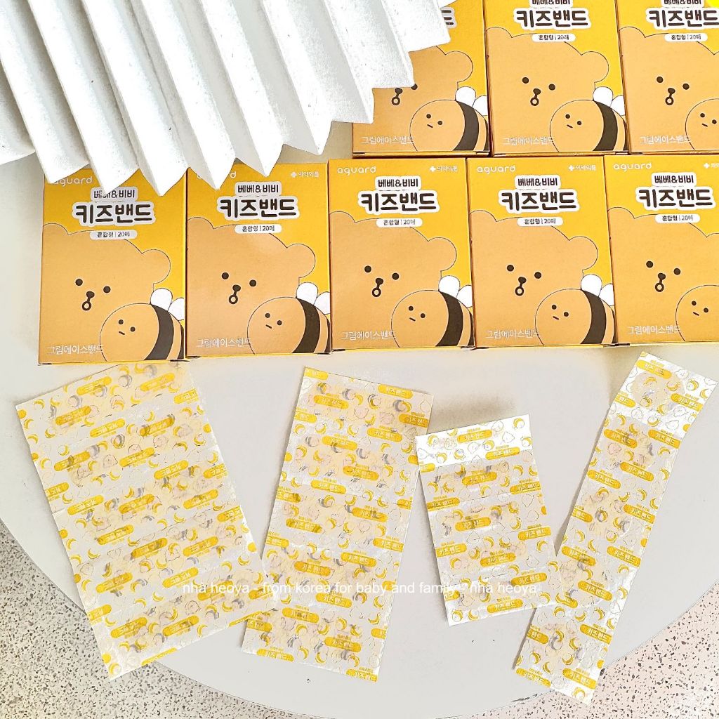 BĂNG KEO CÁ NHÂN DOTTODOT AGUARD HỌA TIẾT DỄ THƯƠNG DÀNH CHO BÉ