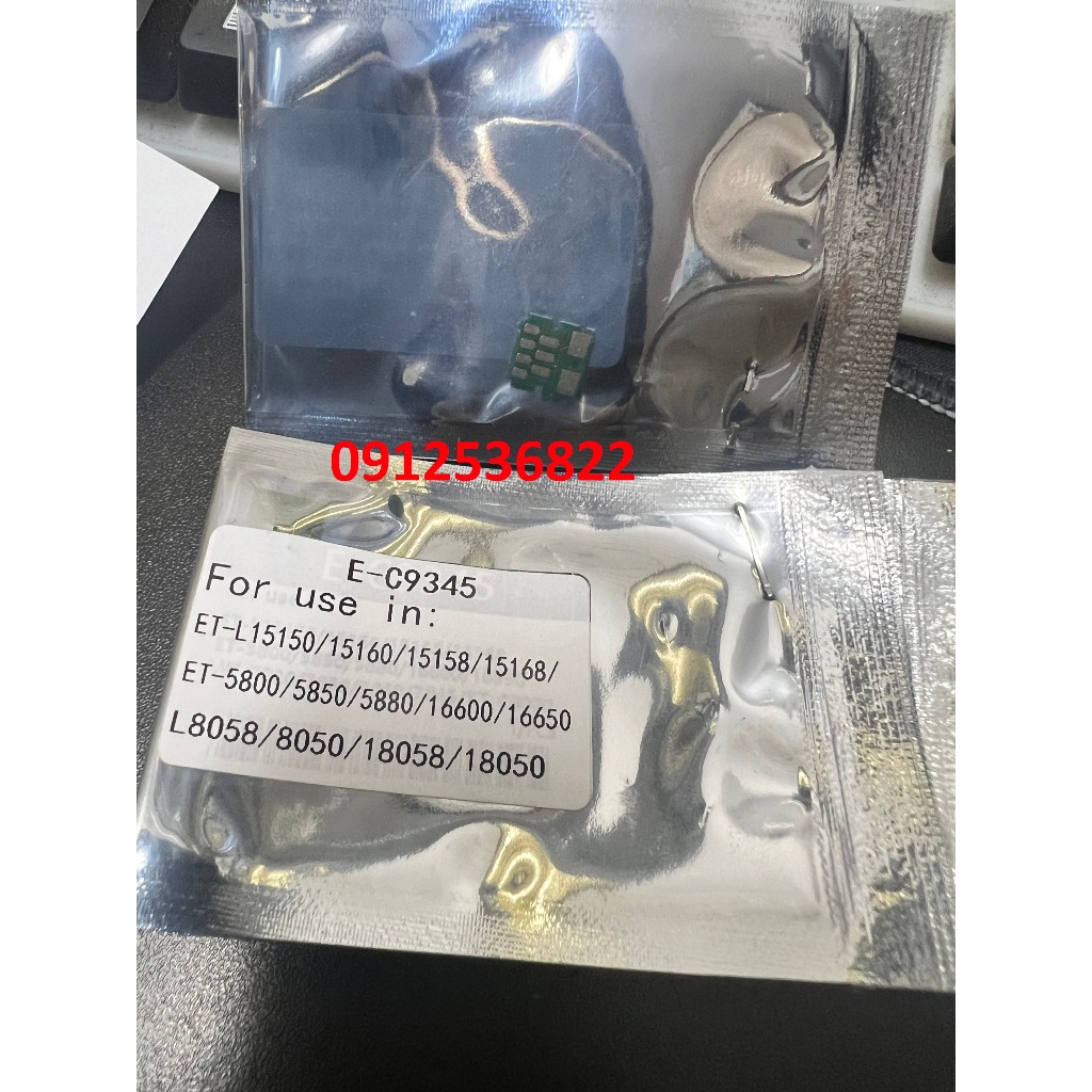 Chip mực thải máy in Epson L8050, L18050