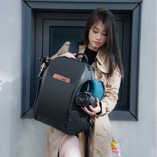 Balo máy ảnh OKSUPER có ngăn để laptop