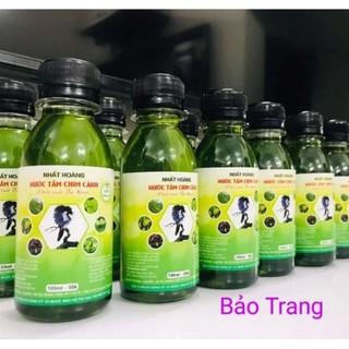 Nước tắm chim cảnh Nhất Hoàng chai 100ml Phụ kiện Bảo Trang.