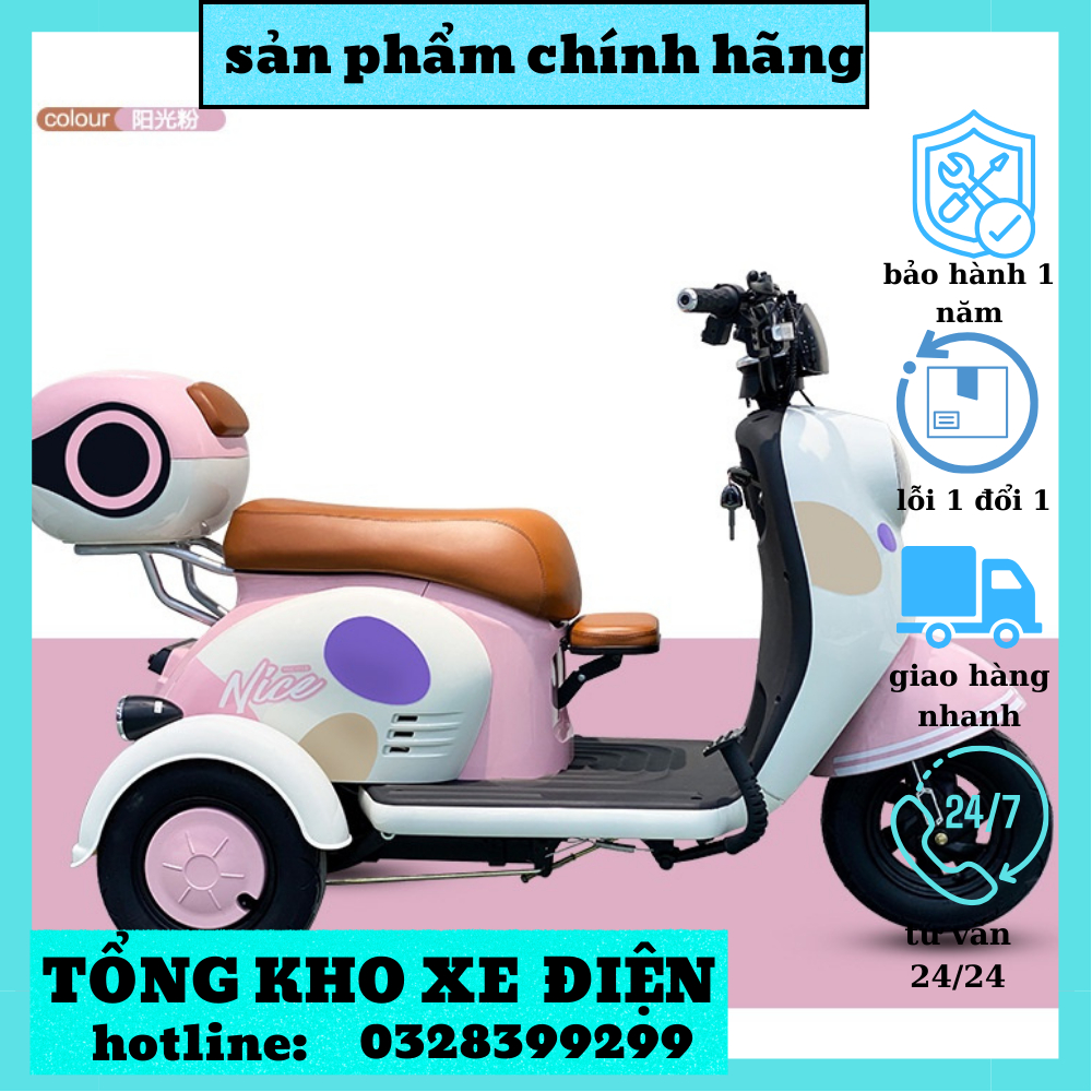 Xe điện ba bánh YOBO V1 SUPER ONE, Xe điện ba bánh cho người già, Người khuyết tật, Mẫu mới 2023