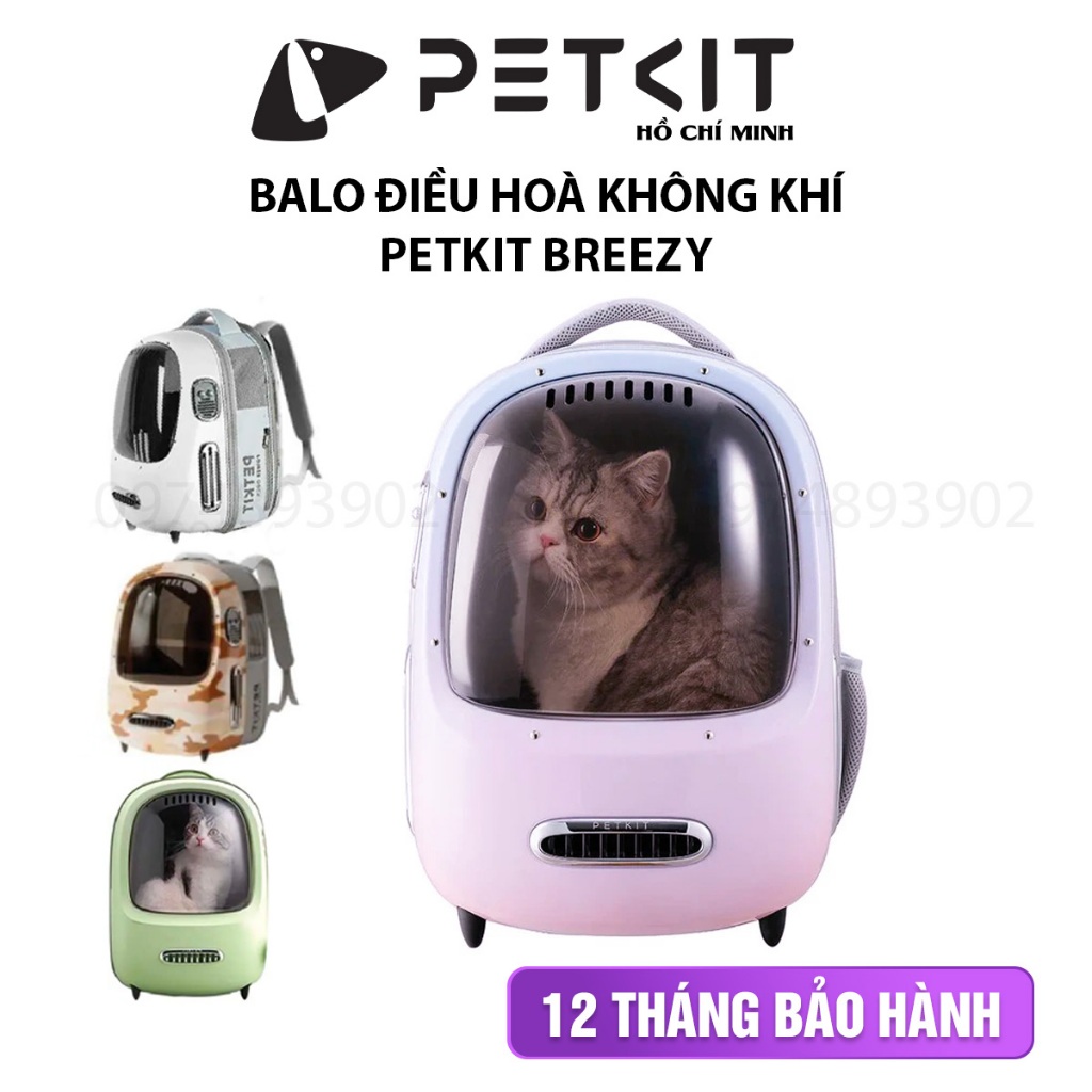 Balo Petkit Dorm 2 Breezy, Balo vận chuyển cho chó mèo Petkit Hồ Chí Minh