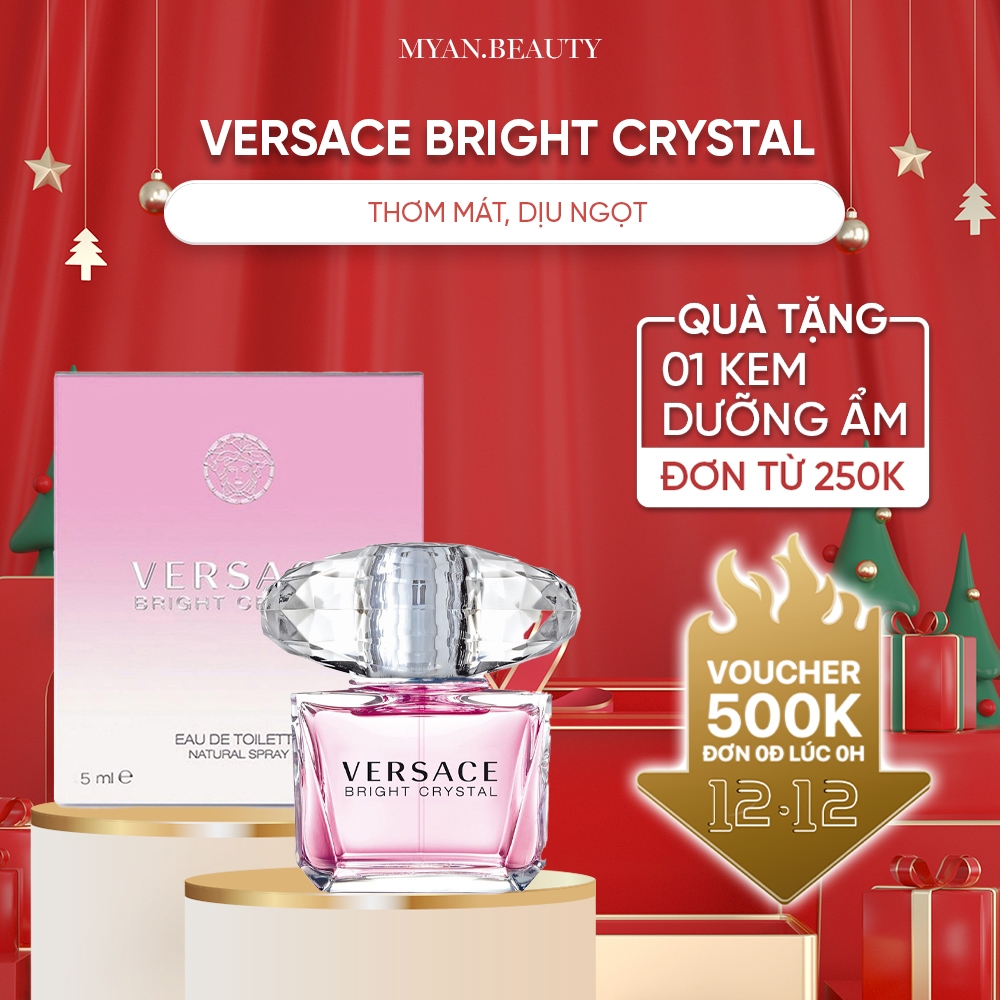 Nước Hoa Nữ Ver Crystal EDT Dung Tích 90ml - Dầu thơm nữ nồng nàn quyến rũ nữ tính