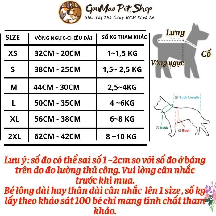 Áo vest cưới dành cho chó mèo - goumao pet mmm