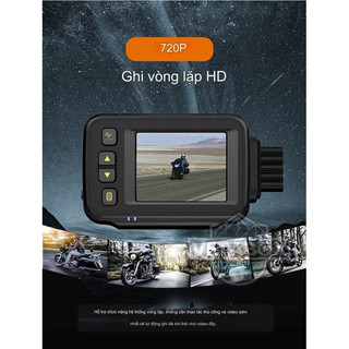 Camera Hành Trình Xe Máy Vetabox bản Basic - 2 camera 720p+480p - BH1TH