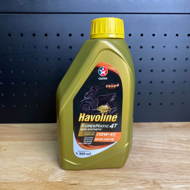 Dầu nhớt Tay Ga CALTEX HAVOLINE SEMI 4T 10W40 800ml