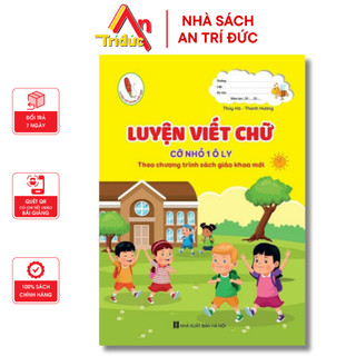 Sách - Luyện Viết Cỡ Chữ Nhỏ 1 Ô Ly Theo Chương Trình Sách Giáo Khoa Mới Dành Cho Học Sinh Lớp 1 Hạ Cỡ Chữ -  An Trí Đức