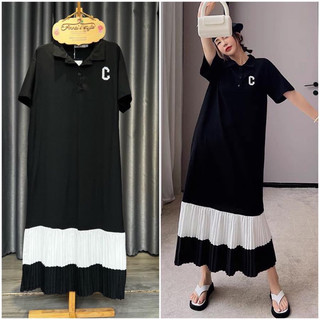 Đầm bigsize dáng suông, thun cotton, dáng dài, dập ly, có size từ 45-90kg