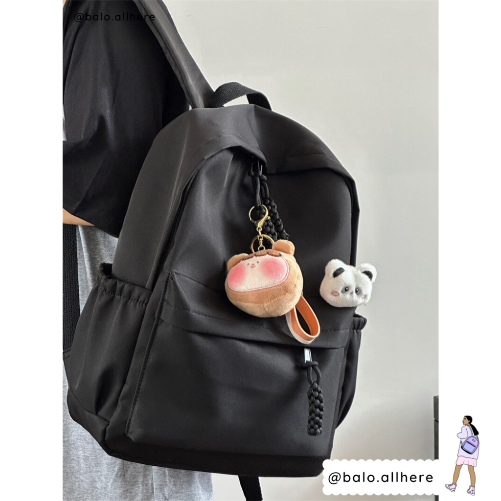 Balo Cặp Sách Đi Học Đơn Giản Pastel