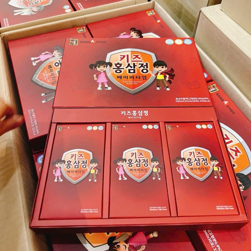 Hồng Sâm Baby Sanga Hàn Quốc Cho Trẻ Biếng Ăn