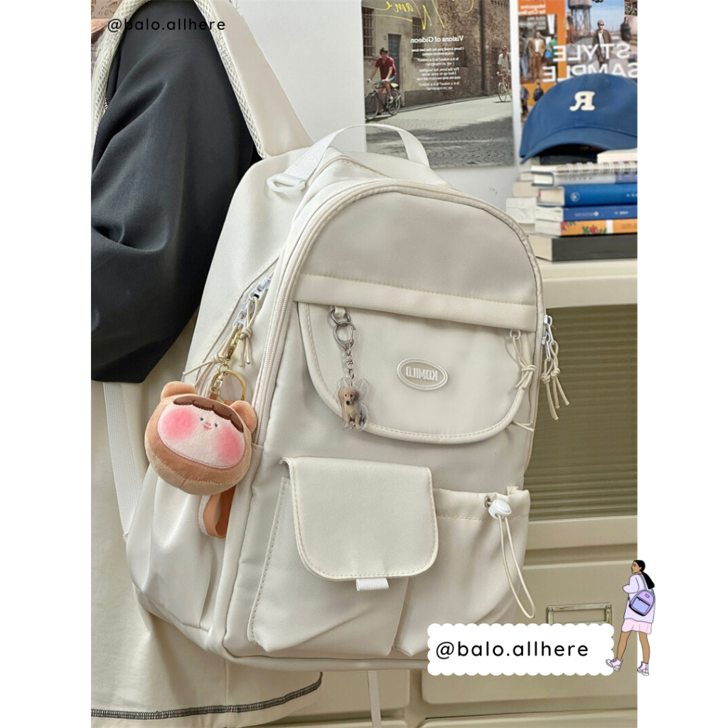 Balo Cặp Sách Đi Học Nam Nữ Ulzzang
