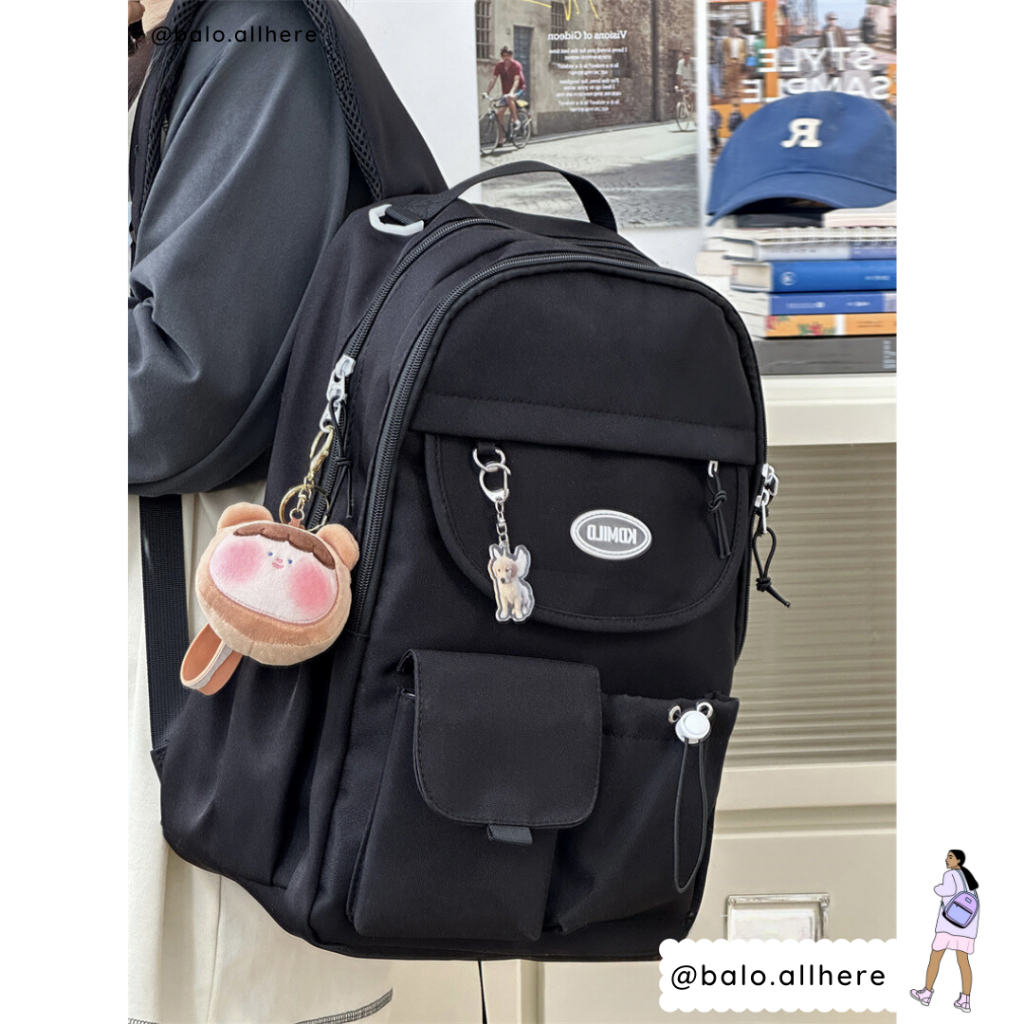 Balo Cặp Sách Đi Học Nam Nữ Ulzzang