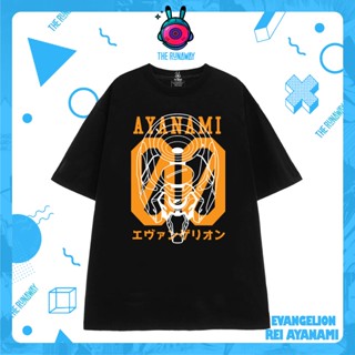Áo phông Neon Genesis Evangelion : Rei Ayanami cotton 100% cho Nam / Nữ by The Runaway