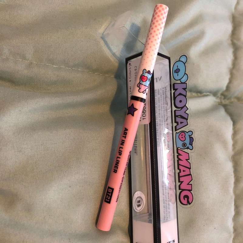 Son môi VT x BT21 Art In Lip Liner siêu đẹp, siêu yêu, siêu bền màu