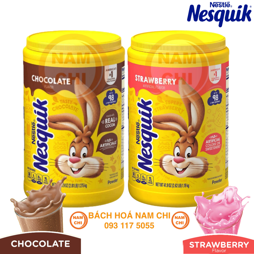 Bột Sữa NESQUIK Nestle Mỹ - Chính Hãng