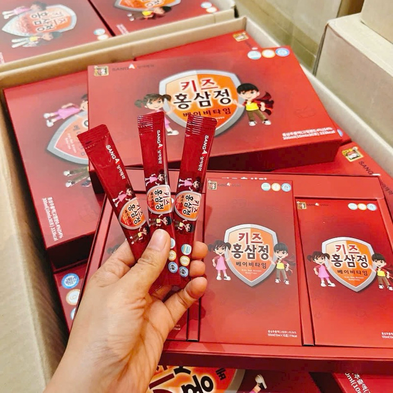 Hồng Sâm Baby Sanga Hàn Quốc Cho Trẻ Biếng Ăn