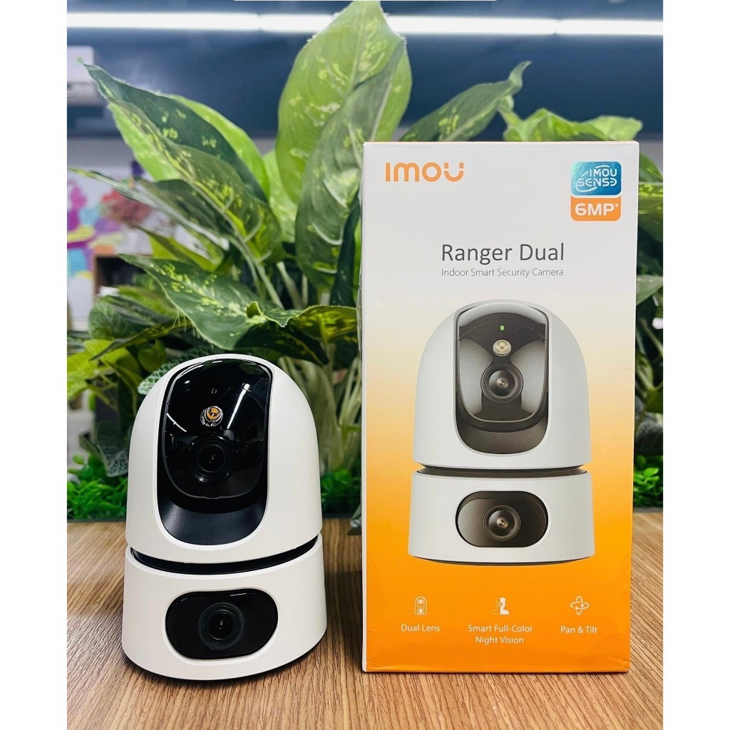 Camera WIFI IMOU 2 Mắt Ranger Dual IPC-S2XP-6M0WED 6MP 10MP Xoay 360 độ, Đàm Thoại 2 Chiều